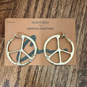 Nordstrom Gold Hoop Earrings